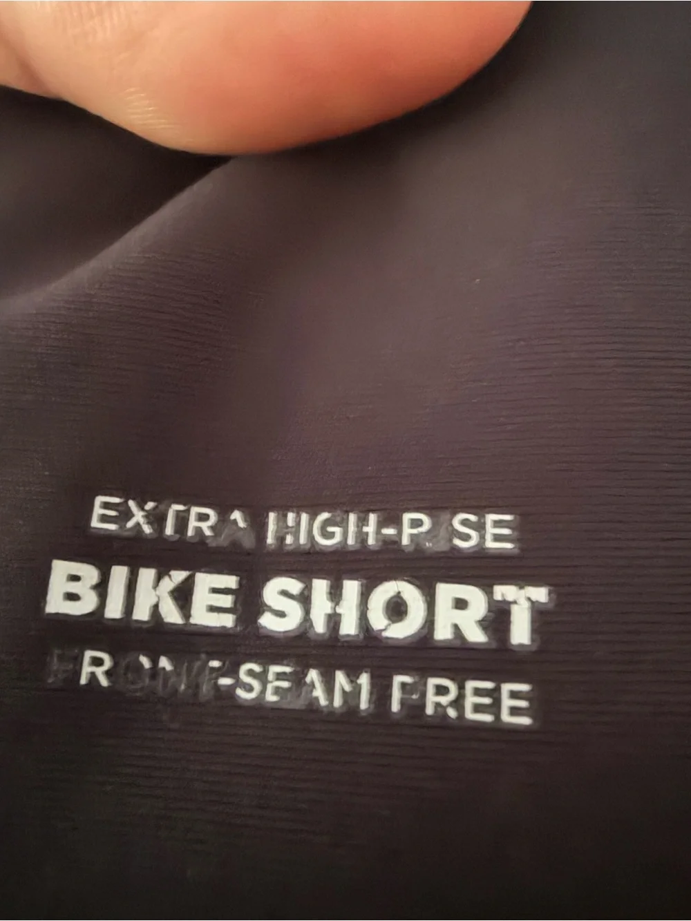 Old Navy Powersoft Extra High Waisted No Front Seam Pocket Bike Shorts Large.